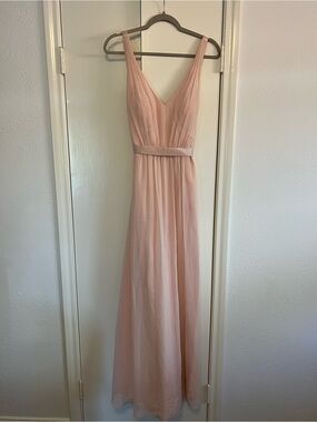 green plus size bridesmaid dresses Ever-Pretty High-Waisted Chiffon High Slit Budget Dress with V-Neck and Elegant Ruffles Size:18